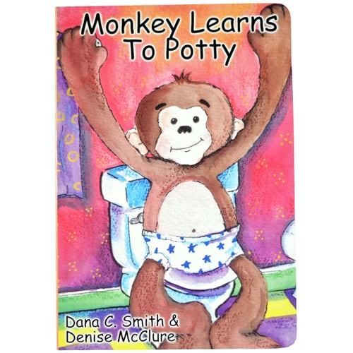Monkey Learns To Potty