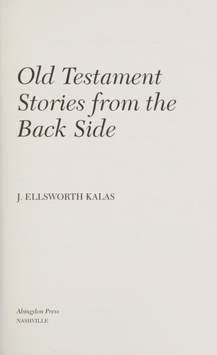 Old Testament Stories from the Back Side