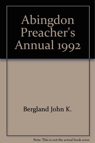 Abingdon Preaching Annual 1992