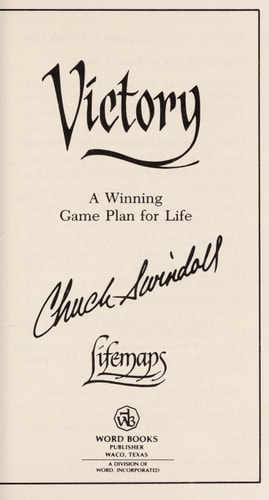 Victory: A Winning Game Plan for Life (Lifemaps)