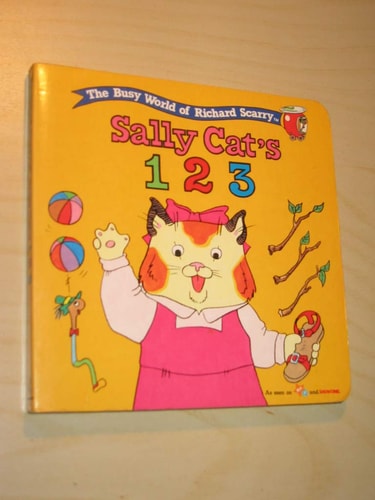 Sally Cat'S 123 (The Busy World of Richard Scarry)