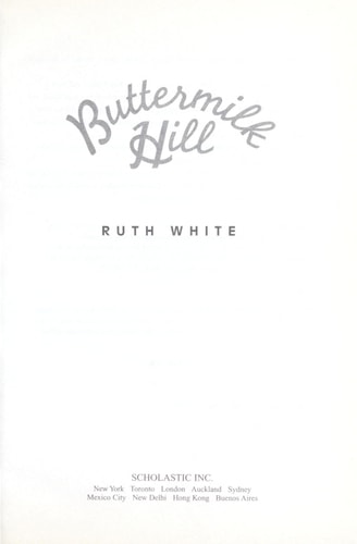 Buttermilk Hill (Turtleback School & Library Binding Edition)