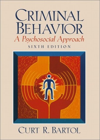 Criminal Behavior: A Psychosocial Approach