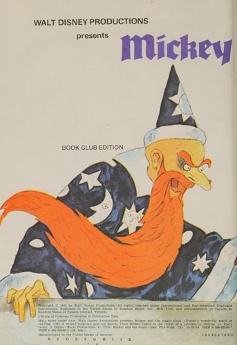Walt Disney Productions presents Mickey and the magic cloak (Disney's wonderful world of reading ; 36)