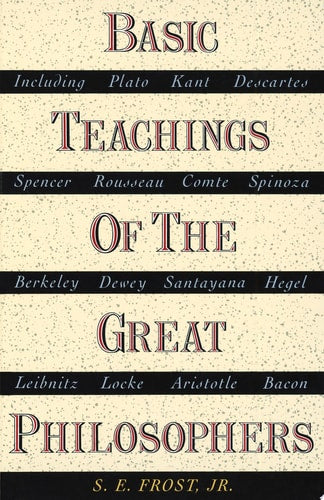 Basic Teachings of the Great Philosophers