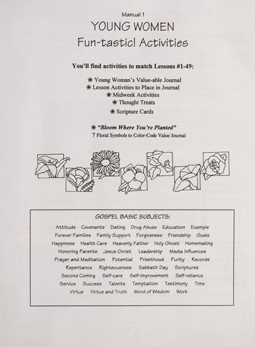 Young Women Fun-Tastic! Activities, No. 1