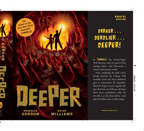 Deeper (Tunnels, Book 2)