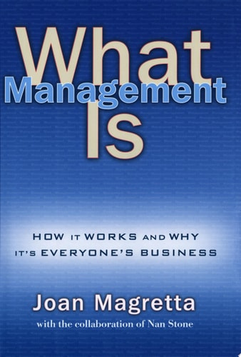 What Management Is