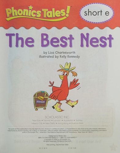 Phonics Tales: The Best Nest (Short E)