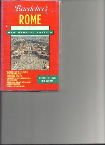 Baedeker Rome/Includes Map (BAEDEKER'S ROME)