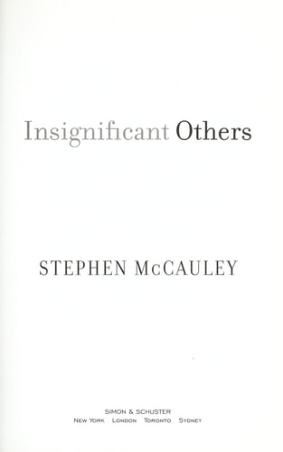 Insignificant Others: A Novel