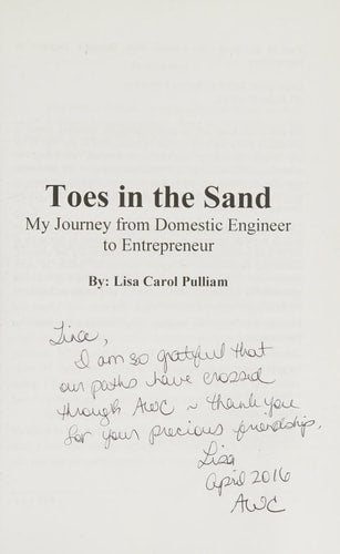 Toes in the Sand: My Journey from Domestic Engineer to Entrepreneur