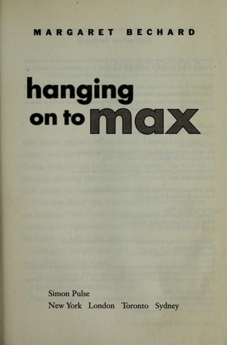 Hanging on to Max