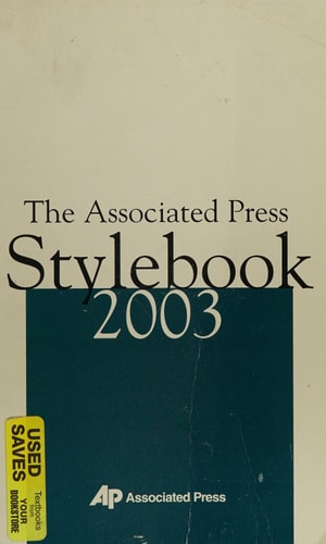 Associated Press Stylebook and Briefing on Media Law