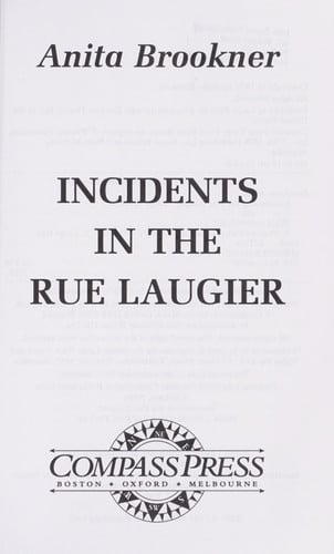 Incidents in the Rue Laugier