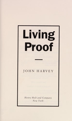 Living Proof: A Charlie Resnick Novel