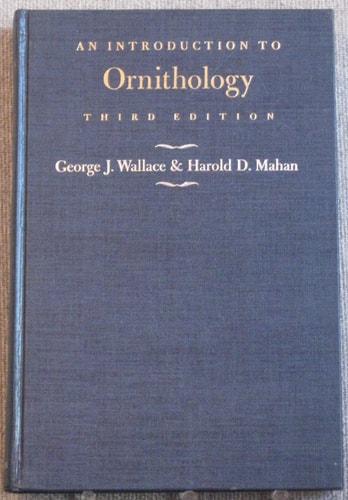 An introduction to ornithology