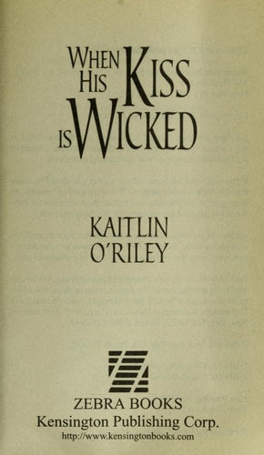 When His Kiss Is Wicked (Hamilton Sisters)