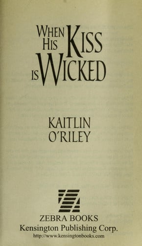 When His Kiss Is Wicked (Hamilton Sisters)