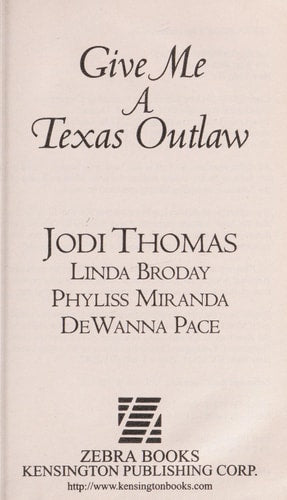 Give Me a Texas Outlaw
