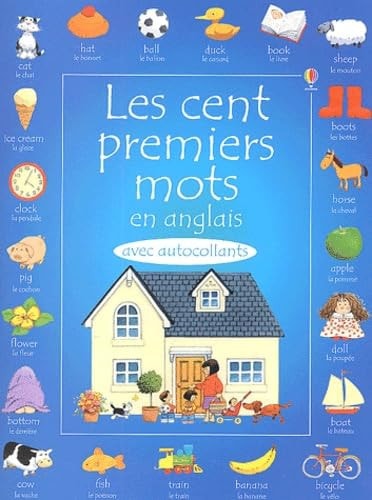 Les cent premiers mots en anglais avec autocollants