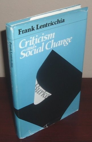 Criticism and Social Change