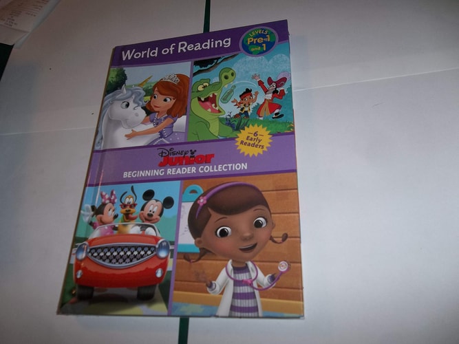 world of reading disney junior beginning reader collection