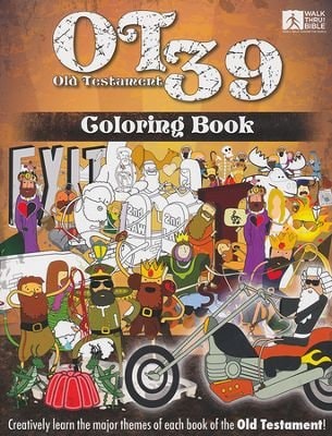OT 39 Old Testament Bible Coloring Book