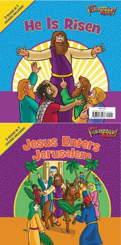 The Beginner's Bible Jesus Enters Jerusalem and He Is Risen: The Beginner's Bible Easter Flip Book