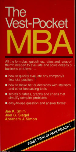 The Vest-Pocket MBA