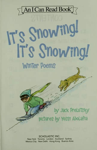 It's Snowing! It's Snowing!