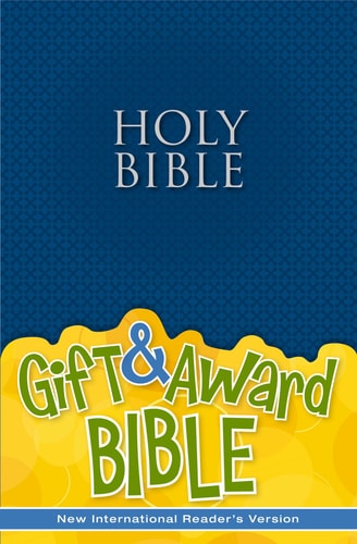 NIrV, Gift and Award Bible, Paperback, Blue