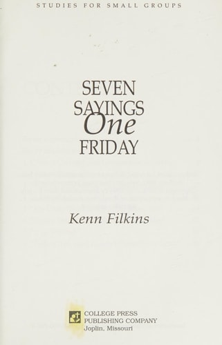 Seven Sayings One Friday