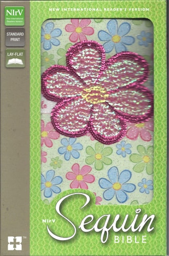 NIrV, Sequin Bible, Leathersoft, Multicolor