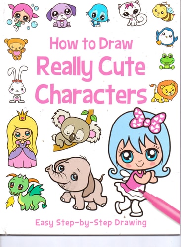 How to Draw Really Cute Characters (Easy Step-by-Step Drawing)