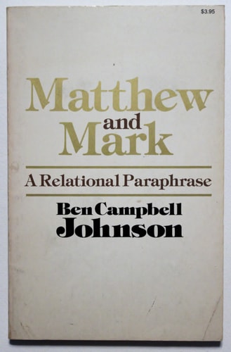 Matthew and Mark : A Relational Paraphrase