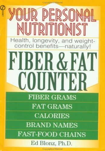 Your Personal Nutritionist: Fiber and Fat Counter
