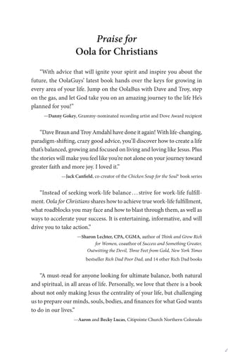 Oola for Christians: Find Balance in an Unbalanced World--Find Balance and Grow in the 7 Key Areas of Life to Live the Life of Your Dreams