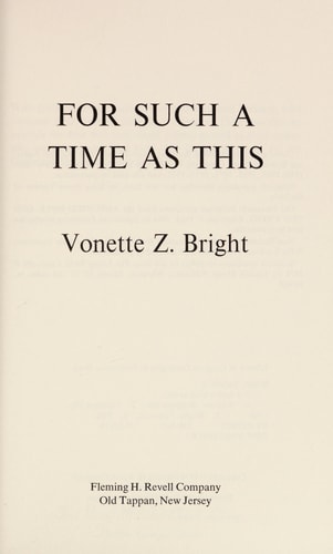 For  such a time as this