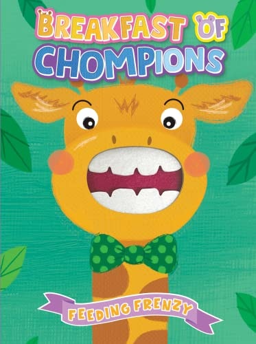 Breakfast of Chompions - Children's Sensory Board Book with Felt Teeth