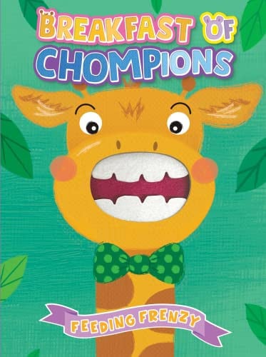 Breakfast of Chompions - Children's Sensory Board Book with Felt Teeth