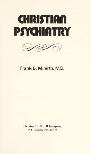Christian Psychiatry
