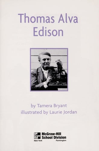 Thomas Alva Edison (The World Was Never the Same)