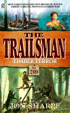 Timber Terror (Trailsman, No.209)