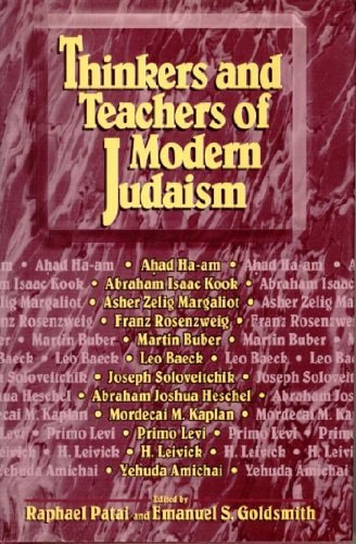 Thinkers and Teachers of Modern Judaism