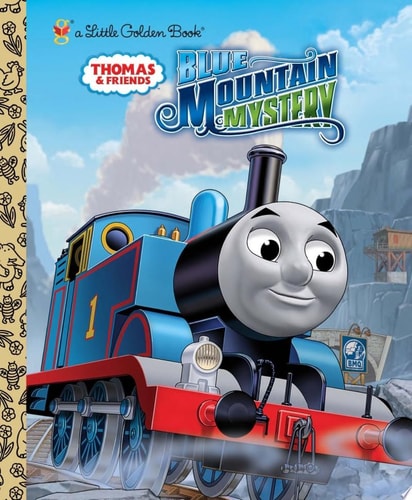 Blue Mountain Mystery (Thomas & Friends) (Little Golden Book)