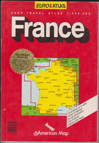 France: Euro-Travel Atlas (Euro Atlas)
