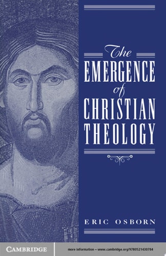 The Emergence of Christian Theology