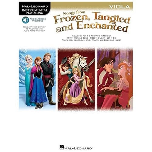 Songs from Frozen, Tangled and Enchanted: Viola (Hal Leonard Instrumental Play-along)