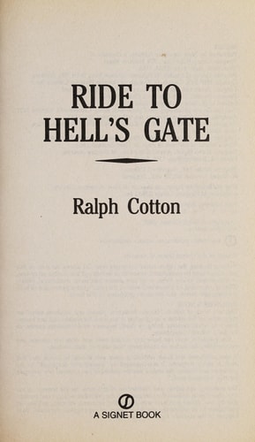 Ride to Hell's Gate